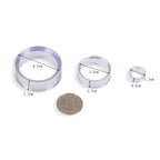 Clear Ball Display Stand Ring – Golf Baseball Holder Ball Display Stand Richie's