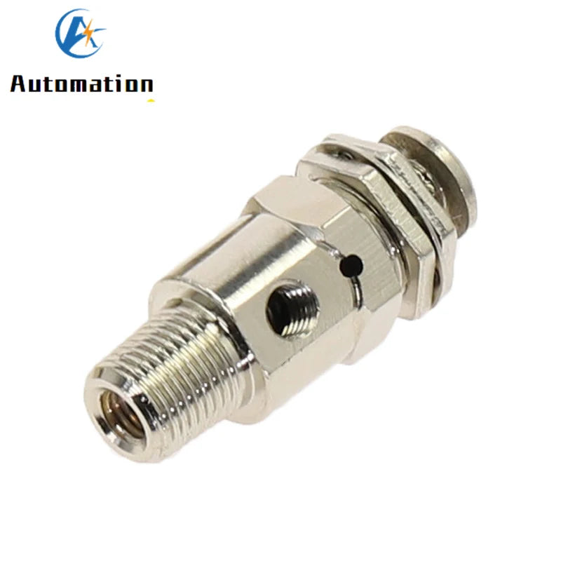 TAC2-3P Pneumatic 3-Way N/C Valve M5 Self-Reset Push Button Pneumatic Control Valve Richie's