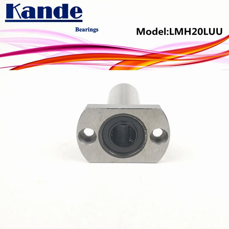 LMH20LUU Oval Flange Linear Ball Bearing 20mm – 2 Pcs Linear Ball Bearing Richie's