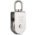 M75 Stainless Steel Swivel Pulley Block 1322 lbs Heavy Duty Hoist Swivel Pulley Block Richie's M75 800Kg China Mainland|Single-Wheel