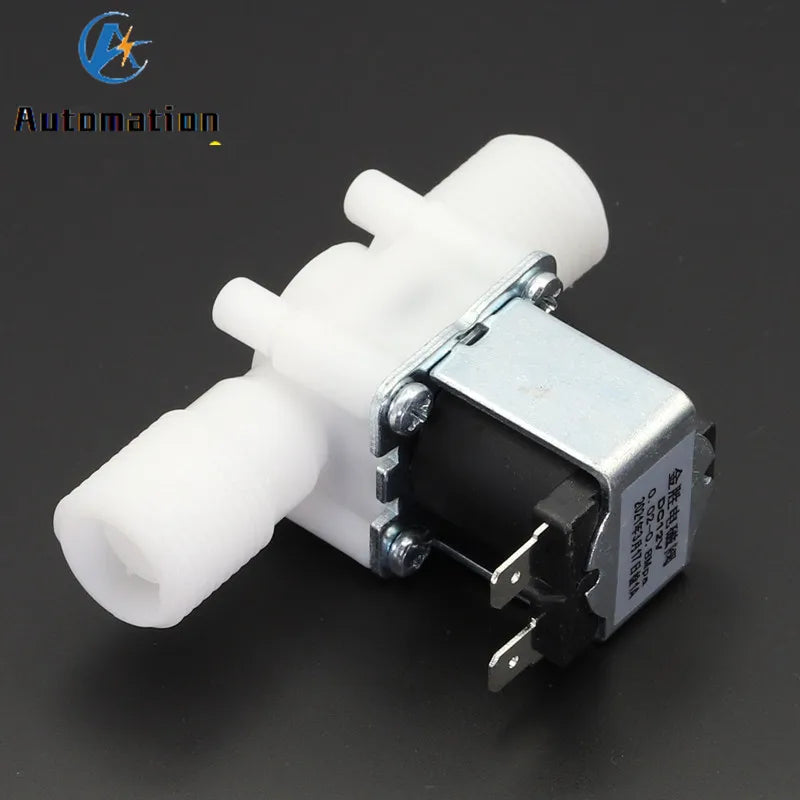 1/2" Plastic Solenoid Water Valve 12V 24V 220V NC/NO G1/2" Solenoid Water Valve Richie's
