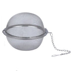 Stainless Steel Tea Strainer Infuser Ball with Hook & Spice Filter Tea Infuser Strainer Richie's Large