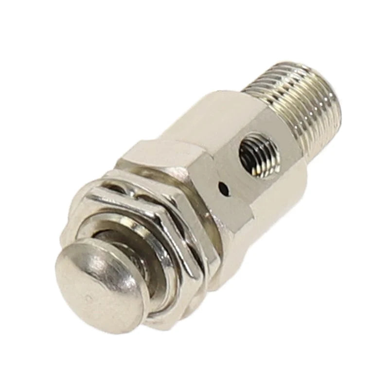 TAC2-3P Pneumatic 3-Way N/C Valve M5 Self-Reset Push Button Pneumatic Control Valve Richie's TAC-3P
