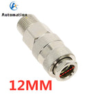 EU Type Pneumatic Quick Coupling 1/4 3/8 1/2 BSP Male Thread Pneumatic Quick Coupler Richie's