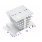 Solid State Relay SSR 10A–100A DC to AC 24-380VAC CE Certified Solid State Relay Richie's SSR-Silver Radiator