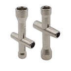 2Pcs Mini Hex Spanner Wrench Set M2 M2.5 M3 M4 Socket Nut Tool Hex Spanner Wrench Set Richie's Default Title