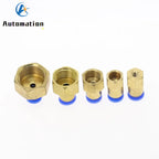 Brass Pneumatic Quick Connector BSP Female Thread Air Pipe Fitting Pneumatic Air Fitting Richie's