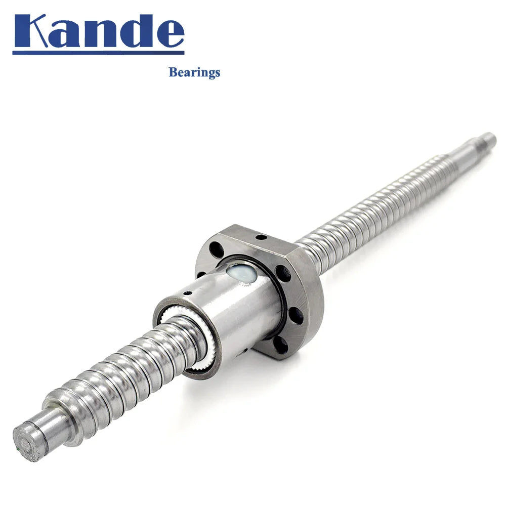 SFU1204 C7 Precision Ball Screw Flanged Nut BK/BF10 Machined Precision Ball Screw Richie's 300mm