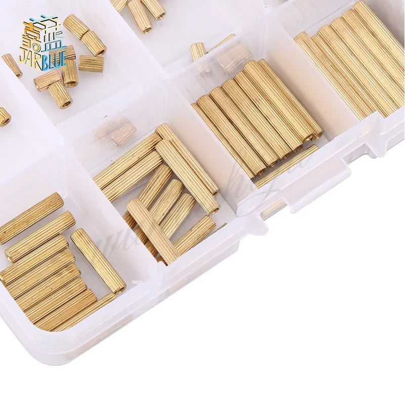 270Pcs M2 Brass Threaded Standoff Spacer Kit | Female-Female Standoff Spacer Kit Richie's