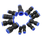 Push-In Straight Reducer Pneumatic Fitting 4mm–16mm Hose Pneumatic Hose Fitting Richie's