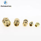 Brass Pneumatic Exhaust Muffler BSP 1/8 1/4 3/8 1/2 Silencer Pneumatic Muffler Fitting Richie's