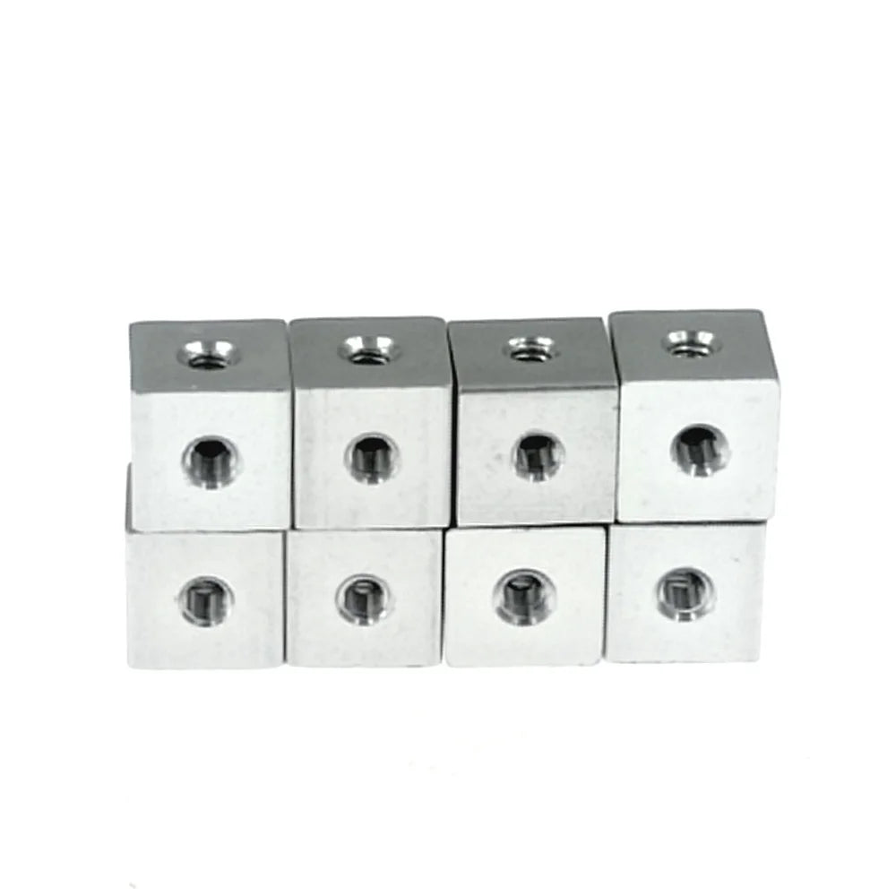 Six-Sided Cube Connector for Aluminum Profile & Acrylic DIY Builds Corner Bracket Connector Richie's 8pcs Cube Connectors