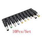 DC Power Jack Adapter Set 5.5x2.1mm Female to Multi Male Tips DC Power Adapter Richie's A 10Pcs