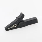 55mm HV Alligator Clip for 4mm Banana Plug Multimeter Probes Test Clip Accessory Richie's black