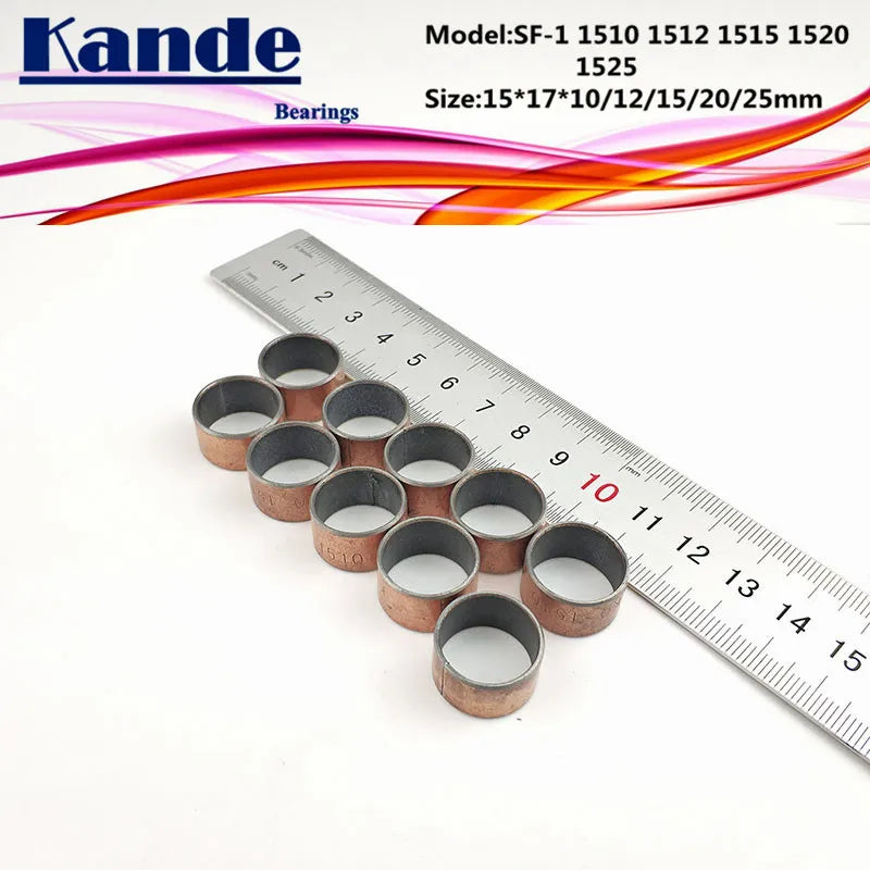 SF-1 Self Lubricating Sleeve Bearing Bushing 15x17mm – 5 Sizes Sleeve Bearing Bushing Richie's