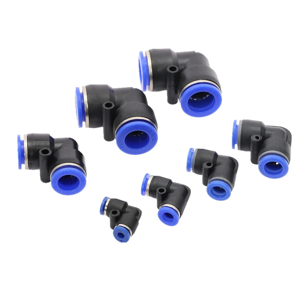 Push-In Y-Shape 3-Way Pneumatic Fitting 4mm–12mm Air Hose Pneumatic Tube Fitting Richie's