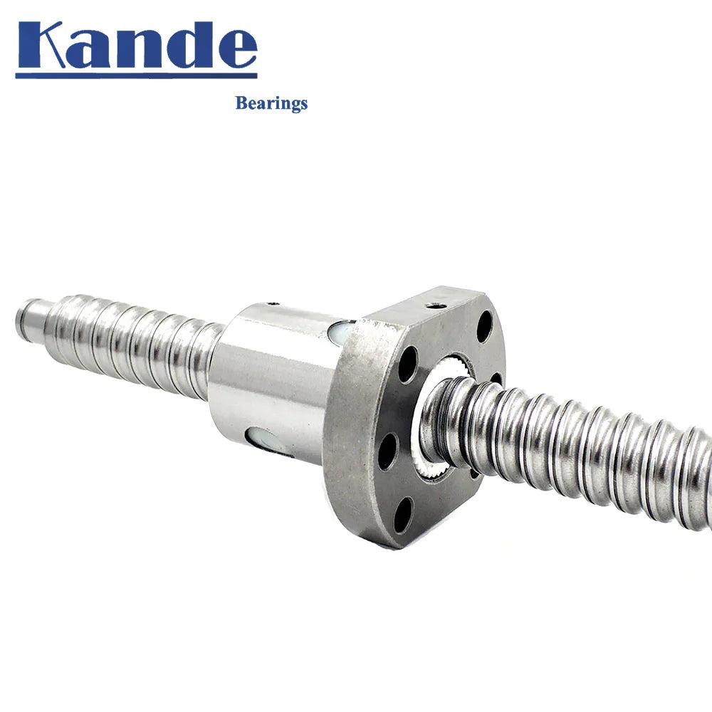 SFU1204 C7 Precision Ball Screw Flanged Nut BK/BF10 Machined Precision Ball Screw Richie's