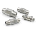 BSP Check Valve 304 Stainless Steel Non-Return 1/8"–1/2" Water Gas Stainless Steel Valve Richie's 1/4"