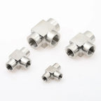 SS304 Stainless Steel Tee Pipe Fitting | BSP Female 1/8"–1/2" Tee Pipe Fitting Richie's