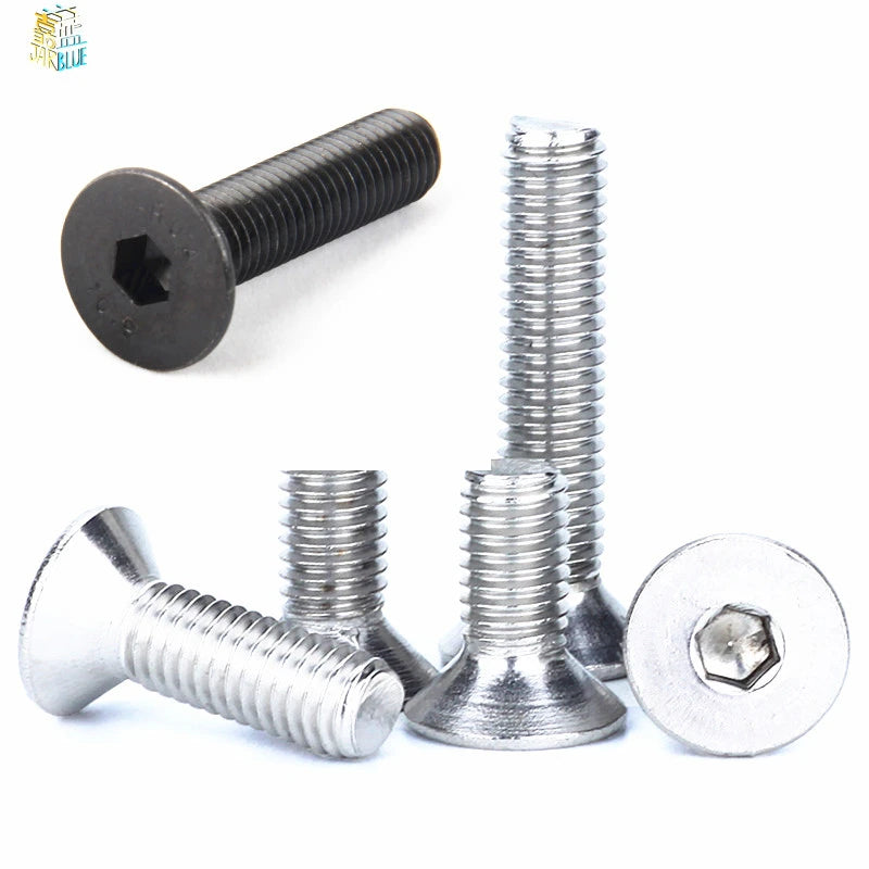 M2–M8 Black Stainless Steel Hex Socket Countersunk Screws | JARBLUE Hex Socket Screws Richie's