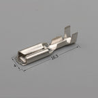 50 Sets 2.8mm Crimp Terminals Female Male Spade Wire Connectors Crimp Wire Terminals Richie's