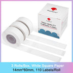 Phomemo D30 Thermal Label Paper – 3 Self-Adhesive Sticker Rolls Thermal Label Paper Richie's Square White 1460