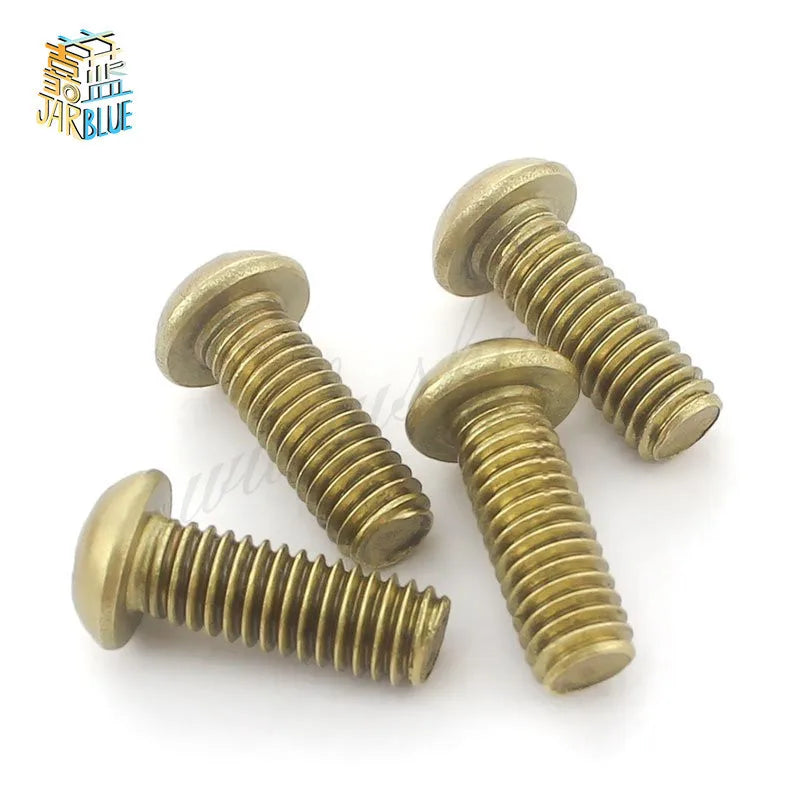 M3 M4 M5 M6 Brass Phillips Pan Head Machine Screws GB818 Brass Machine Screws Richie's