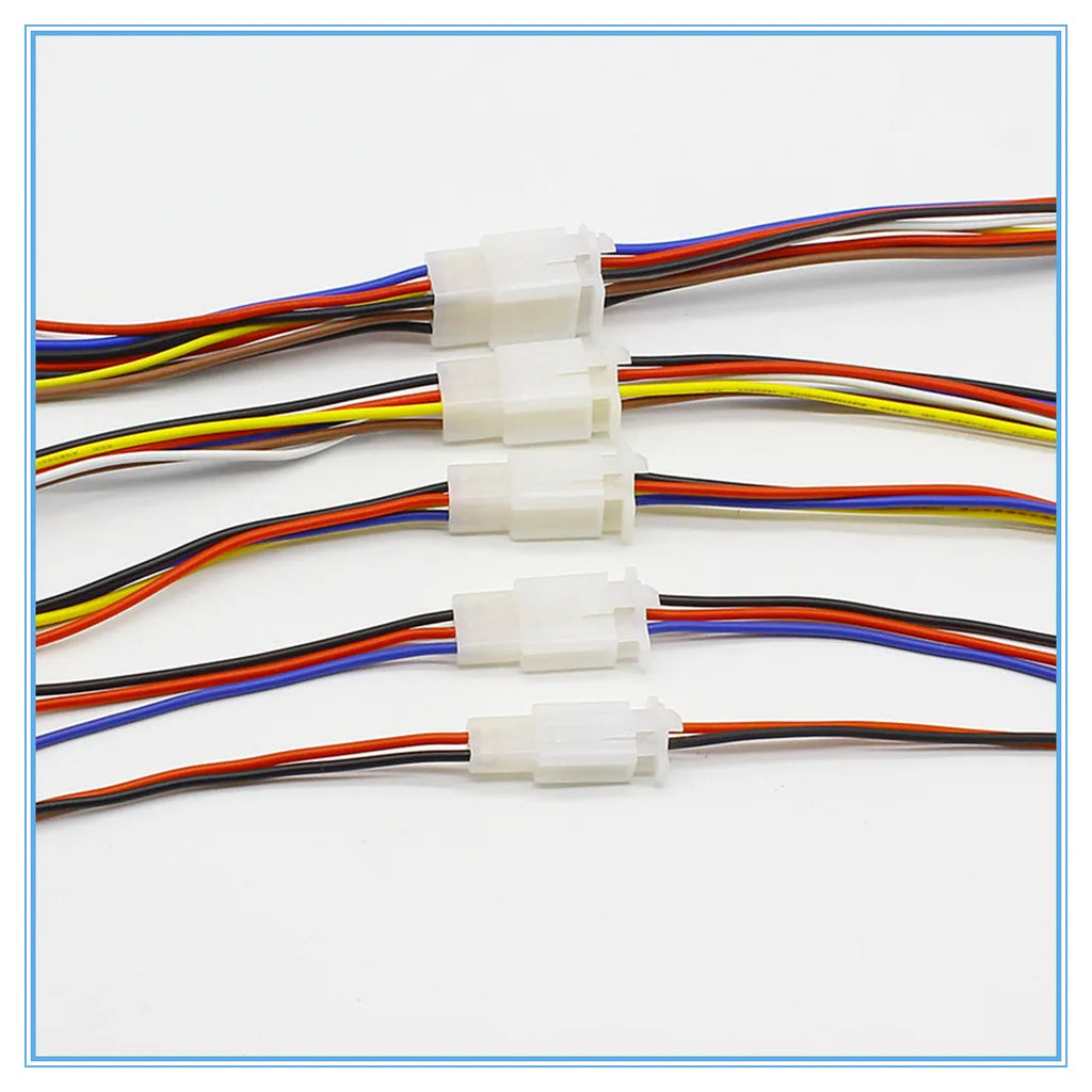 2.8mm Automotive Wire Connector Kit – Male & Female Terminals Wire Connector Kit Richie's 6pin 1Sets