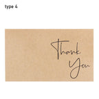 Kraft Paper Thank You Cards for Small Business – 30 Pack Thank You Cards Richie's type 4