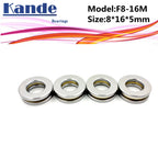 4pcs Miniature Axial Thrust Bearings F3-8 to F8-16M for 3D Printers Axial Thrust Bearing Richie's