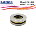 4pcs Miniature Axial Thrust Bearings F3-8 to F8-16M for 3D Printers Axial Thrust Bearing Richie's