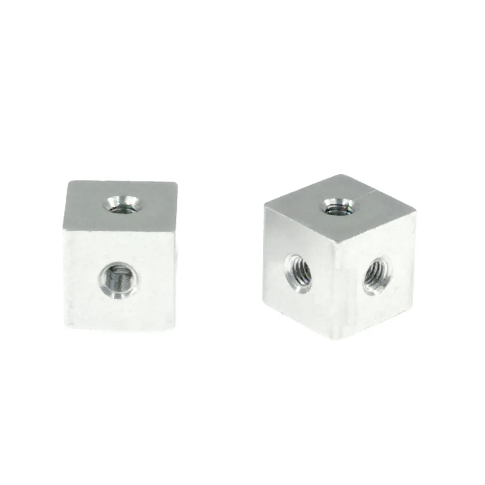Six-Sided Cube Connector for Aluminum Profile & Acrylic DIY Builds Corner Bracket Connector Richie's 2pcs Cube Connectors