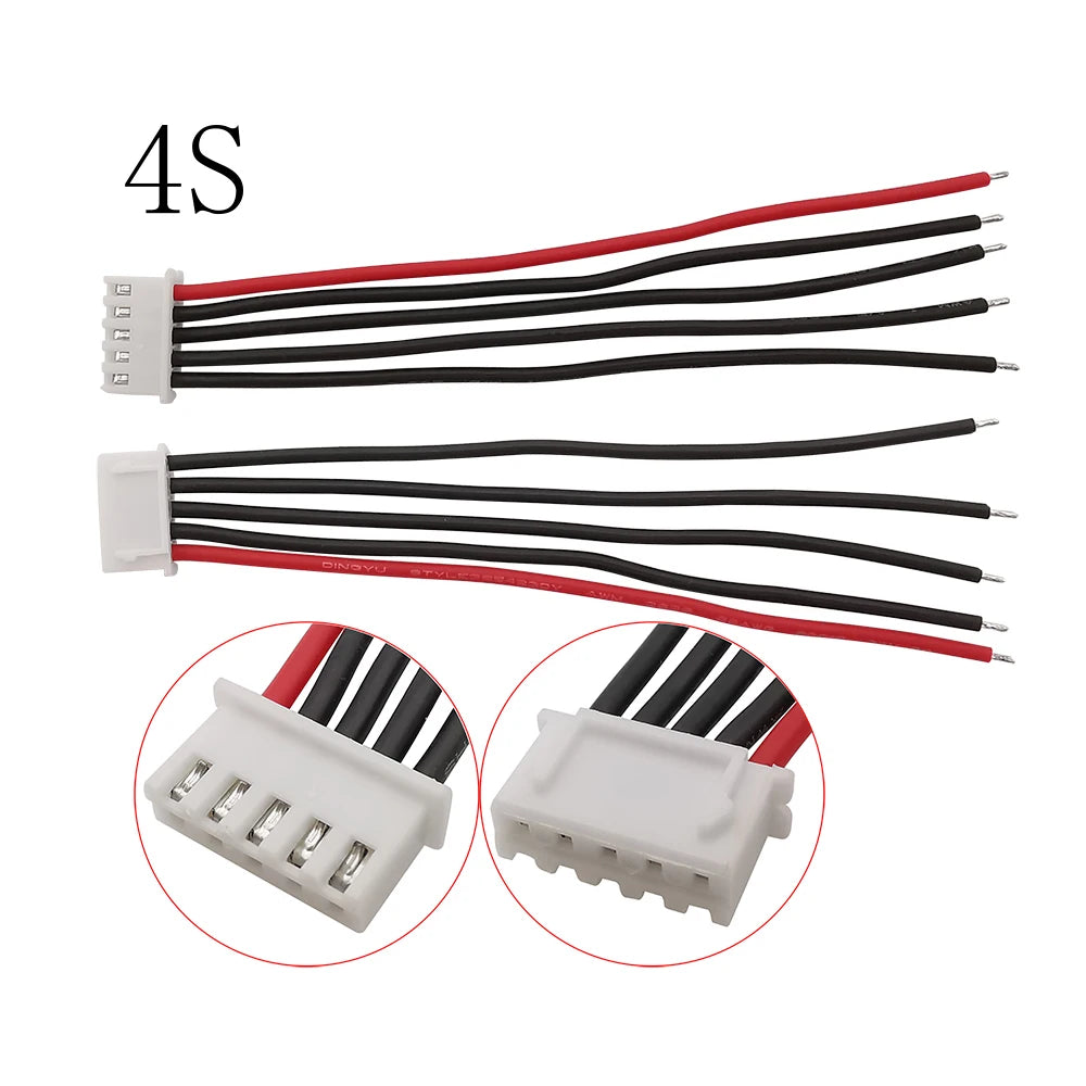 JST XH LiPo Balance Charger Connector 1S–7S 22AWG Silicone Battery Connector Cable Richie's