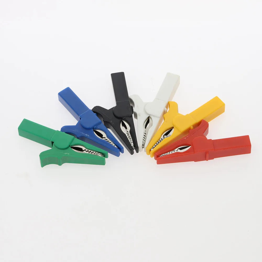55mm HV Alligator Clip for 4mm Banana Plug Multimeter Probes Test Clip Accessory Richie's