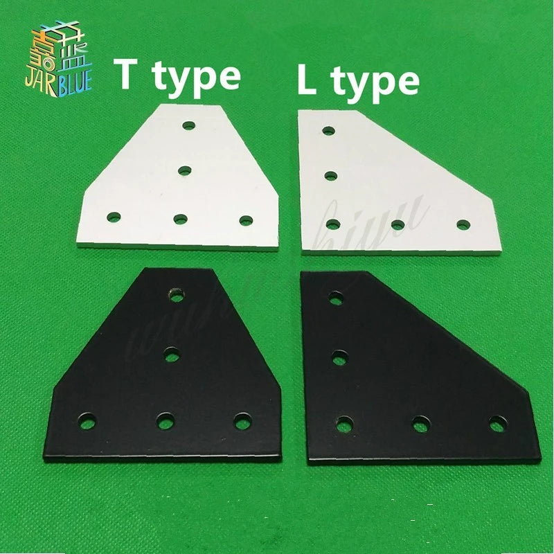 2pcs 5-Hole Corner Bracket for 2020 3030 4040 Aluminum Profile Corner Angle Bracket Richie's