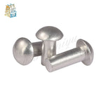 304 Stainless Steel Round Head Solid Rivets M2–M6 GB867 | 10/50pcs Solid Rivets Richie's M3 50pcs 24mm