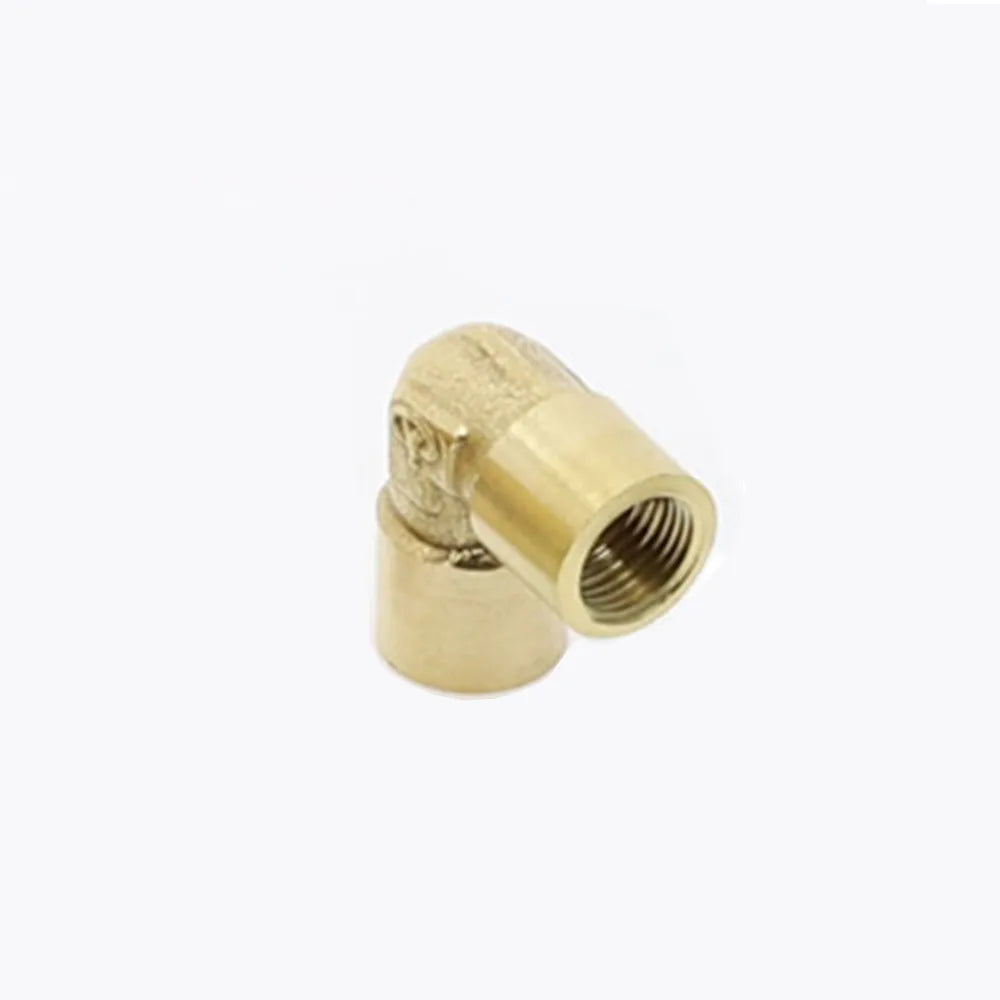 90° Brass Elbow Pipe Fitting F×F 1/8" 1/4" 3/8" 1/2" Thread Brass Pipe Fitting Richie's