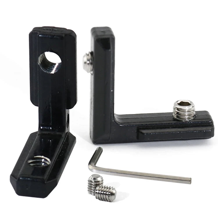 90° T-Slot Corner Bracket for EU 20/30/40/45 Series Aluminum Profile Corner Bracket Richie's