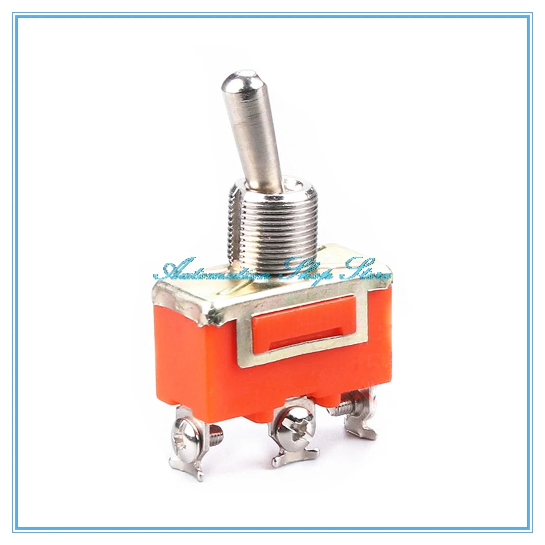 Mini ON-ON Toggle Switch 3-Pin SPDT 15A 250V AC E-TEN1121 Toggle Switch Richie's