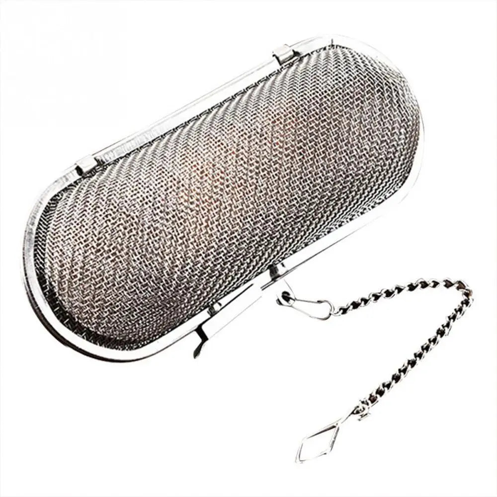 Stainless Steel Tea Strainer Infuser Ball with Hook & Spice Filter Tea Infuser Strainer Richie's Rectangle