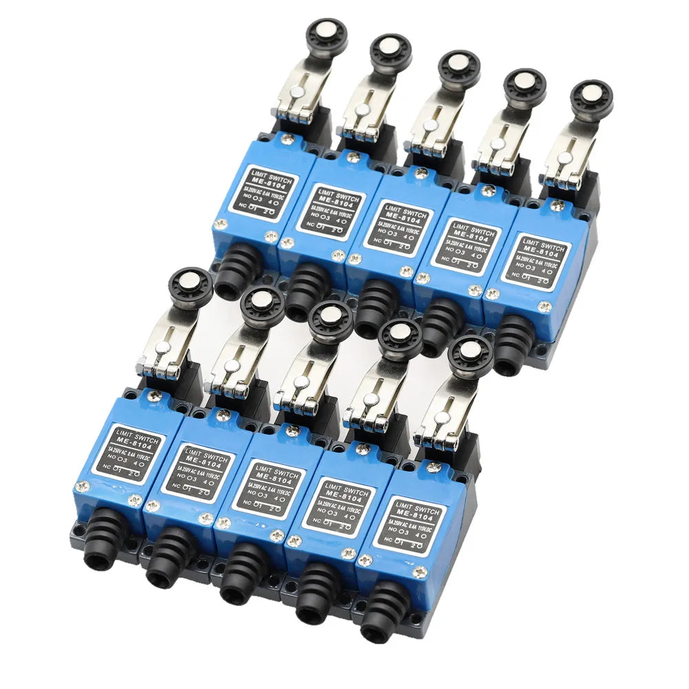 ME-8104 Roller Arm Limit Switch 10 Pack – CNC Laser 5A 250V Micro Limit Switch Richie's Default Title