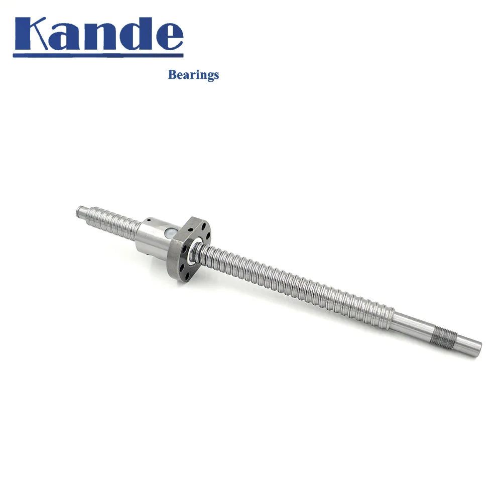 SFU1204 C7 Precision Ball Screw Flanged Nut BK/BF10 Machined Precision Ball Screw Richie's
