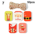 48/50pcs Kraft Paper Christmas Gift Tags with String Kraft Gift Tags Richie's 7