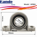 KP004 Zinc Alloy Miniature Vertical Pillow Block Bearing 20mm – 2pcs Pillow Block Bearing Richie's Default Title