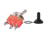 Mini ON-ON Toggle Switch 3-Pin SPDT 15A 250V AC E-TEN1121 Toggle Switch Richie's E-TEN1121 w Cap Quantity 10PCS