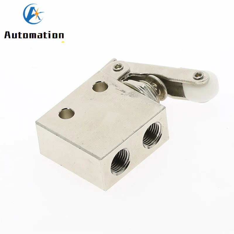 TAC2-31P 2-Position 3-Way Roller Lever Pneumatic Valve 1/8" Pneumatic Valve Richie's