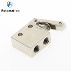 TAC2-31P 2-Position 3-Way Roller Lever Pneumatic Valve 1/8" Pneumatic Valve Richie's