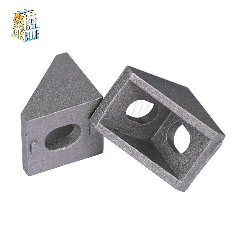 2020 Aluminum Corner Bracket L-Connector for 20×20 Profile Corner Bracket Richie's 10pcs