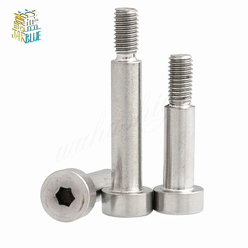 304 Stainless Steel Hexagon Socket Shoulder Screw Bolt 1pc Shoulder Screw Bolt Richie's D4xm3 12mm