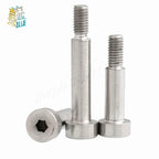 304 Stainless Steel Hexagon Socket Shoulder Screw Bolt 1pc Shoulder Screw Bolt Richie's D4xm3 12mm